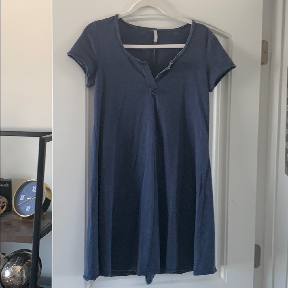 NWOT Z Supply Navy Blue T Shirt Dress